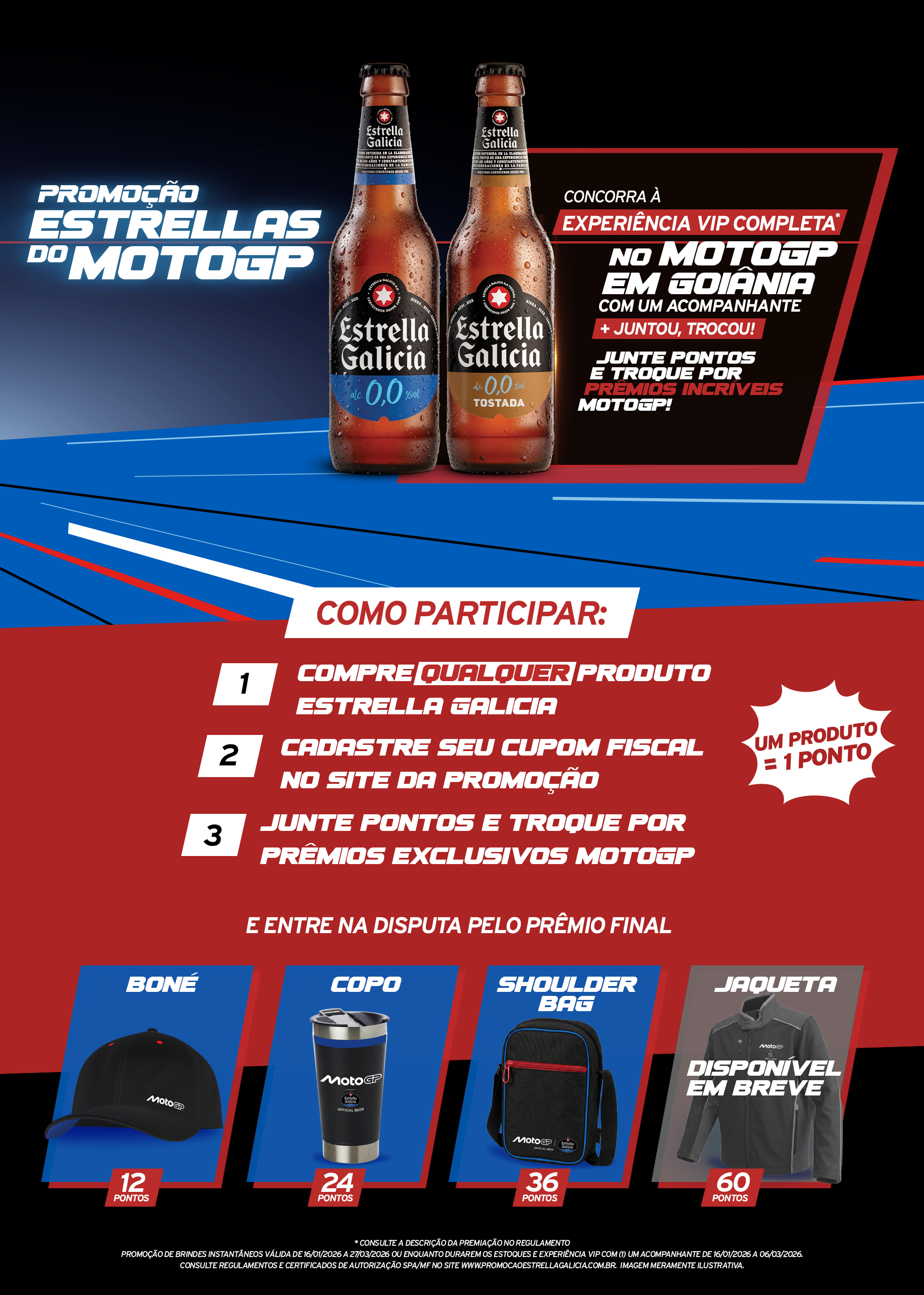 Estrella Galicia MotoGP Banner Promoção